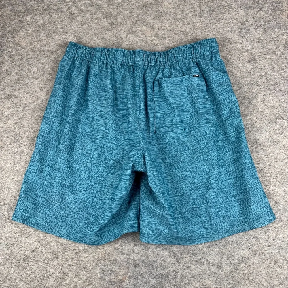 Hurley 2 In 1 Swim Trunks Shorts Lined Blue Mens XL
